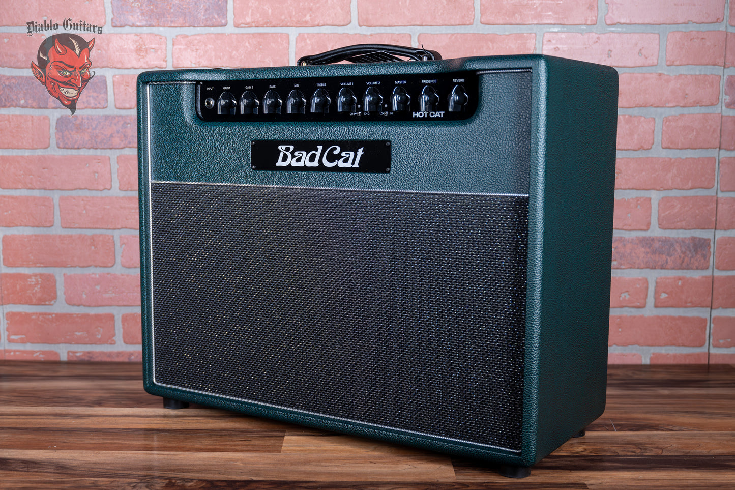 Bad Cat Custom Hot Cat Handwired Series 2-Channel 45-Watt 1x12" Combo 2024 - British Racing Green