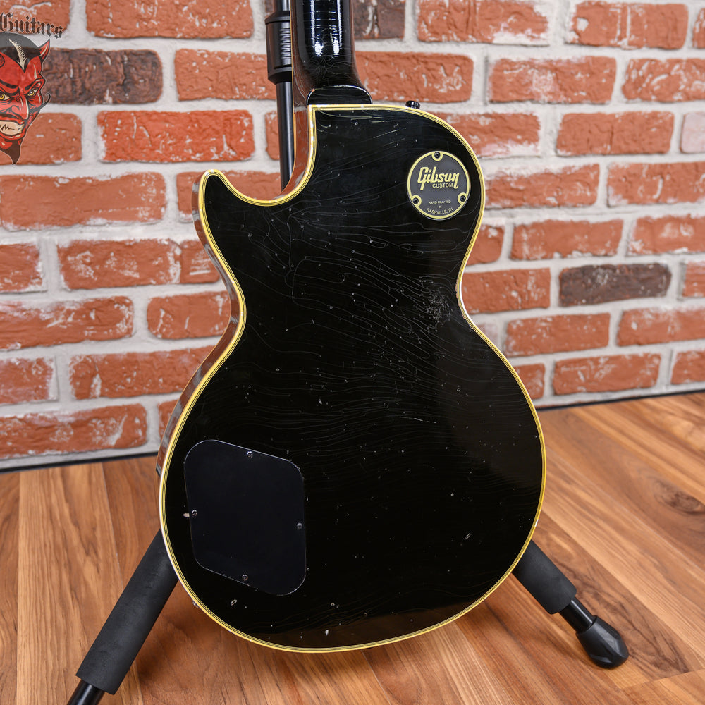 
                      
                        Gibson Custom Shop Kirk Hammett 1989 Les Paul Custom Murphy Lab Aged Ebony 2023 w/OHSC
                      
                    