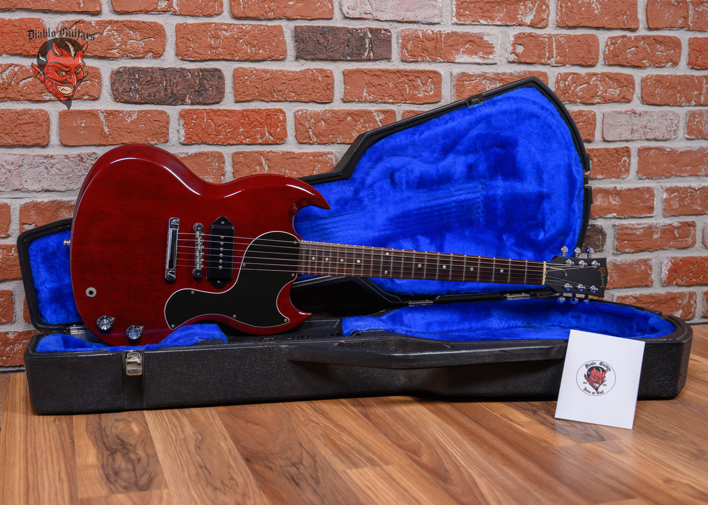 Gibson SG Junior Wine Red 1991 w/OHSC