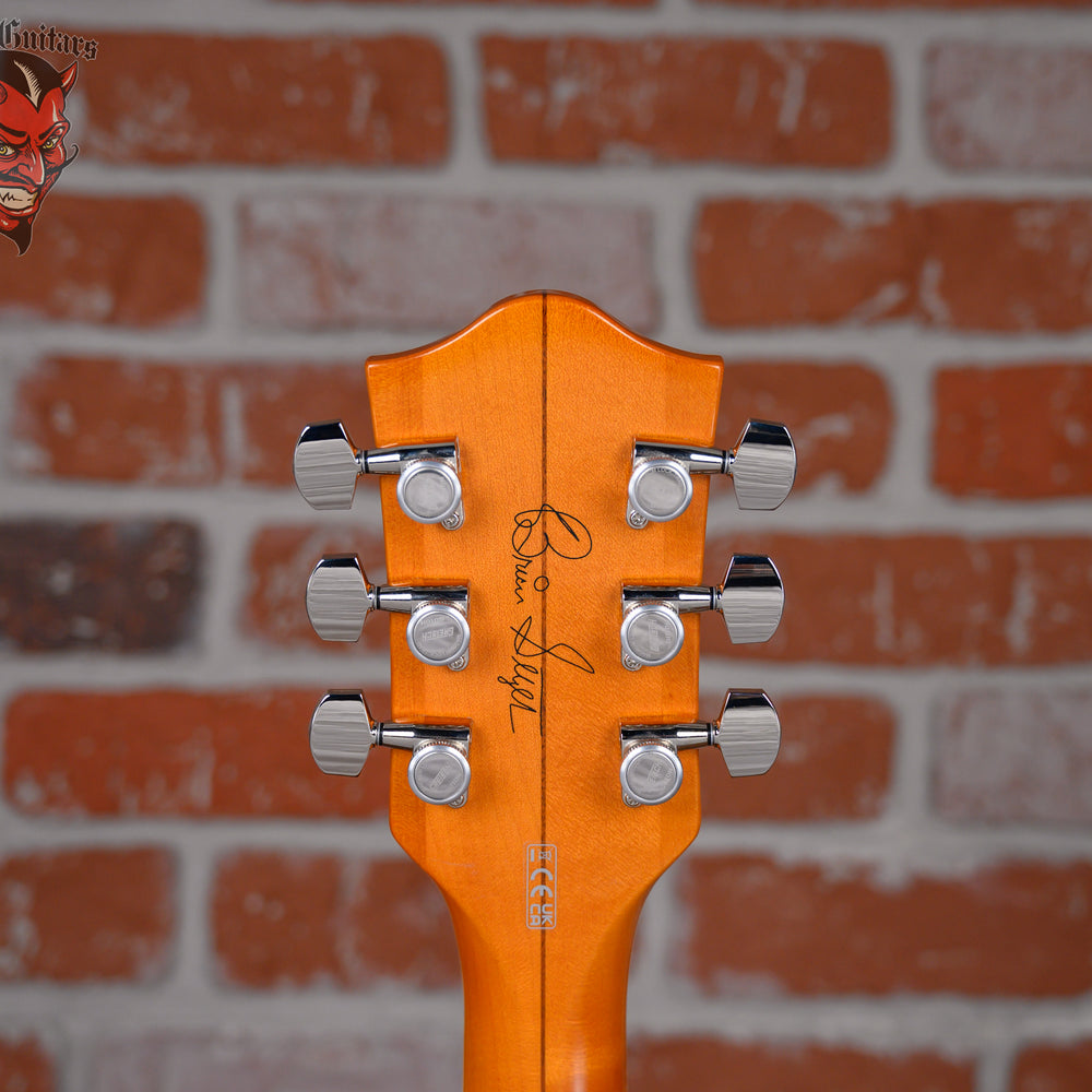 
                      
                        Gretsch G6120T-BSNV Brian Setzer Signature Nashville Hollow Body ‘59 Smoke with Bigsby Satin Orange Smoke 2025 w/OHSC
                      
                    