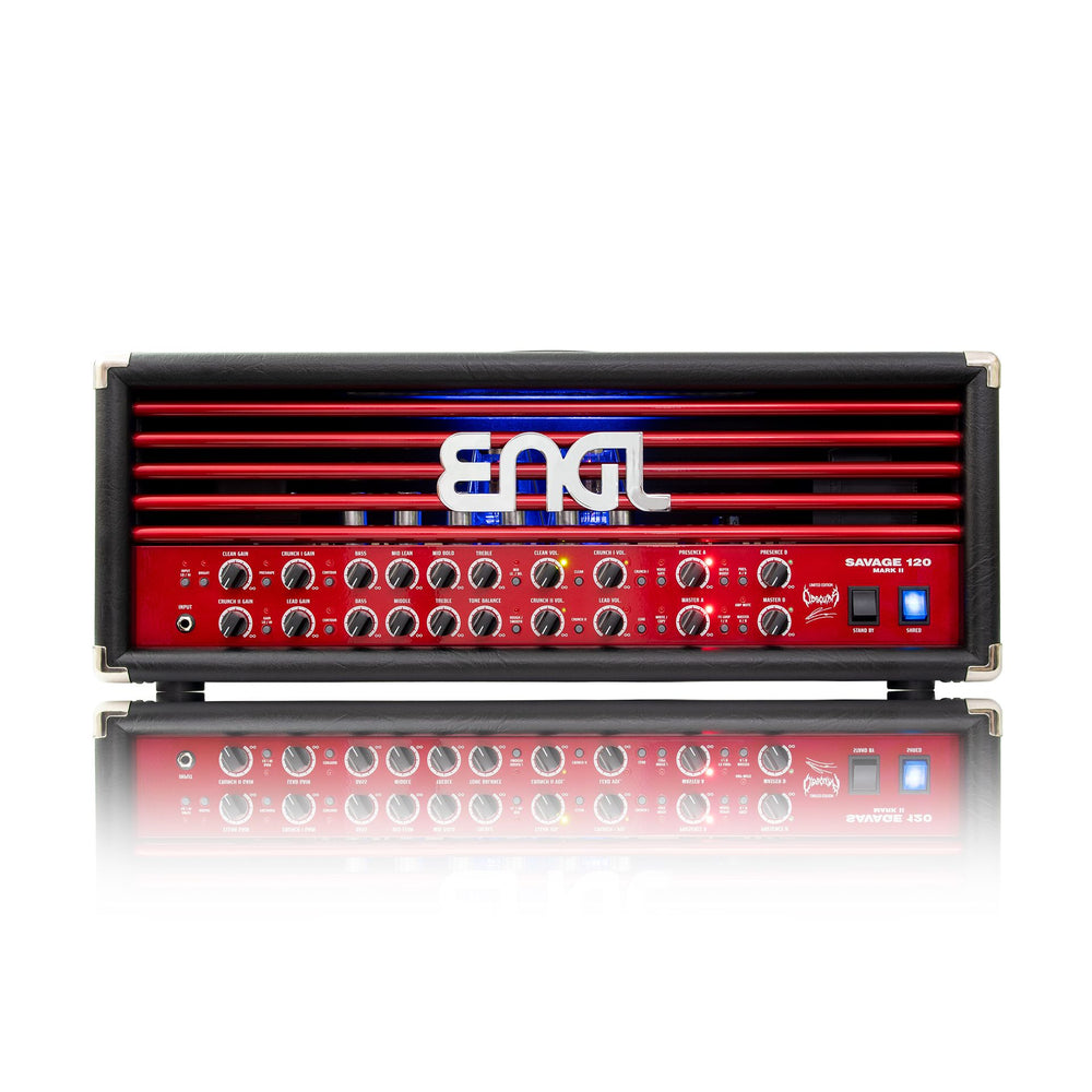
                      
                        Engl Limited Edition Obscura E-610II-OS Savage 120 MKII  Black Tolex with Red Face Plate and Blue Illumination
                      
                    