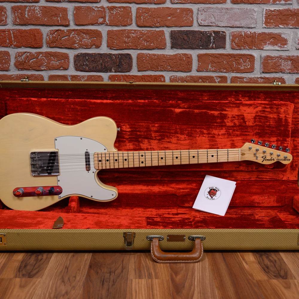 Fender Telecaster Blonde 1976 w/Hard Shell Case