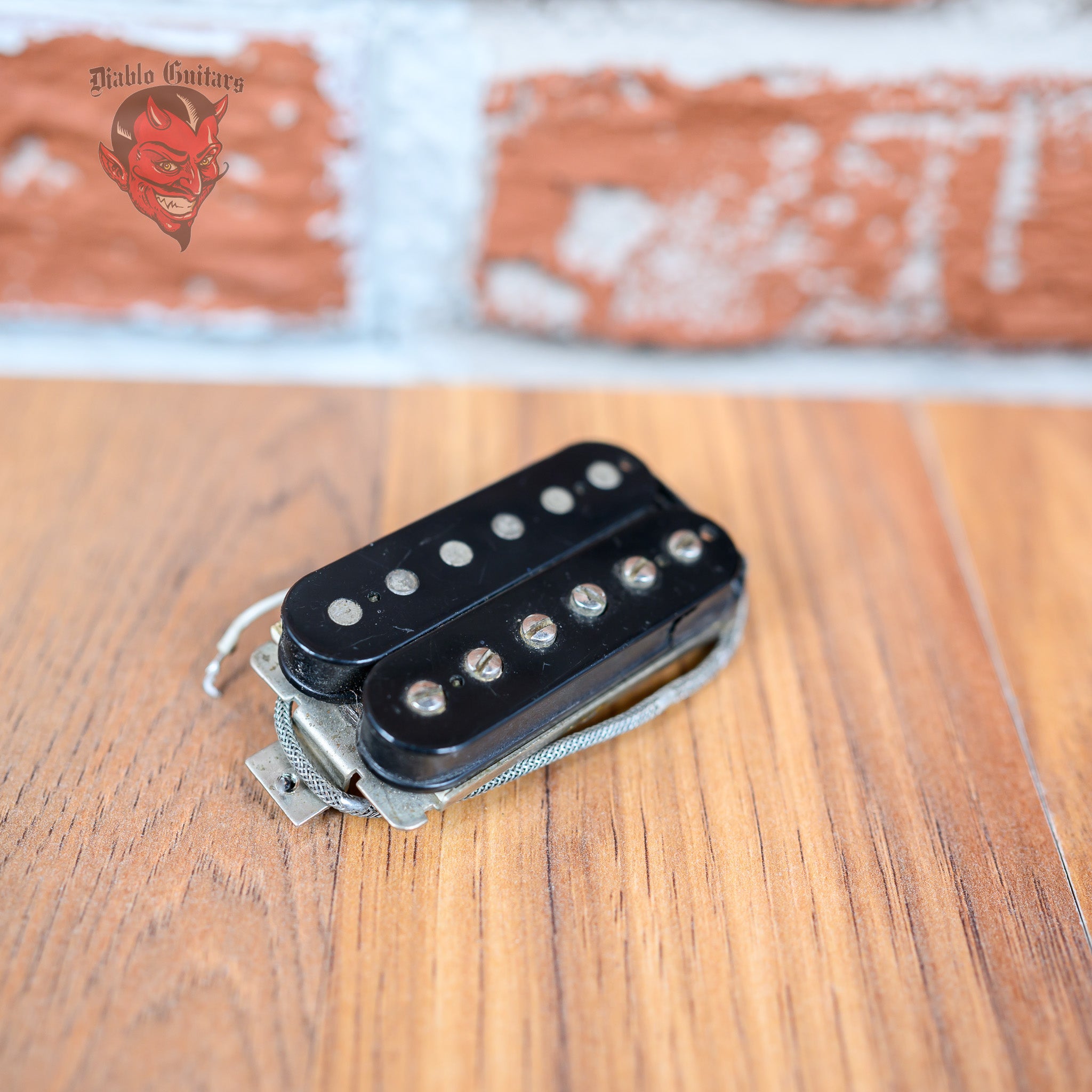 Gibson Tim Shaw Humbucker Patent Number Stamped 1980's - Black