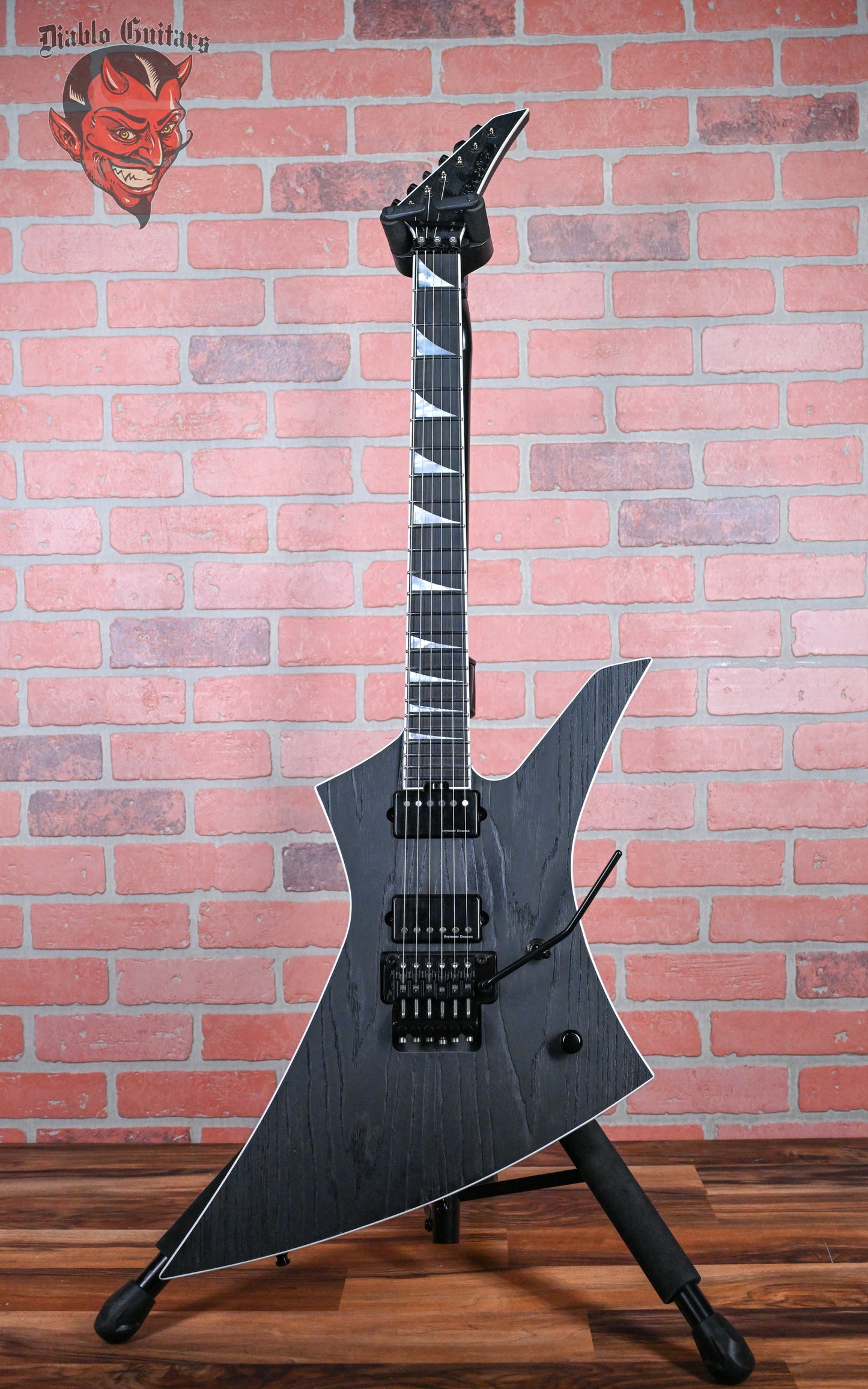 Jackson USA Custom Shop Series Jeff Loomis Signature Kelly Satin Black 2022 w/OHSC (Upgrades)