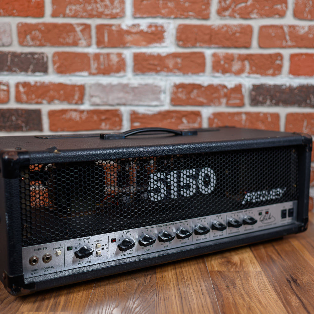 Peavey 5150 "Script" 2-Channel 120-Watt Guitar Amp Head 1993 Black