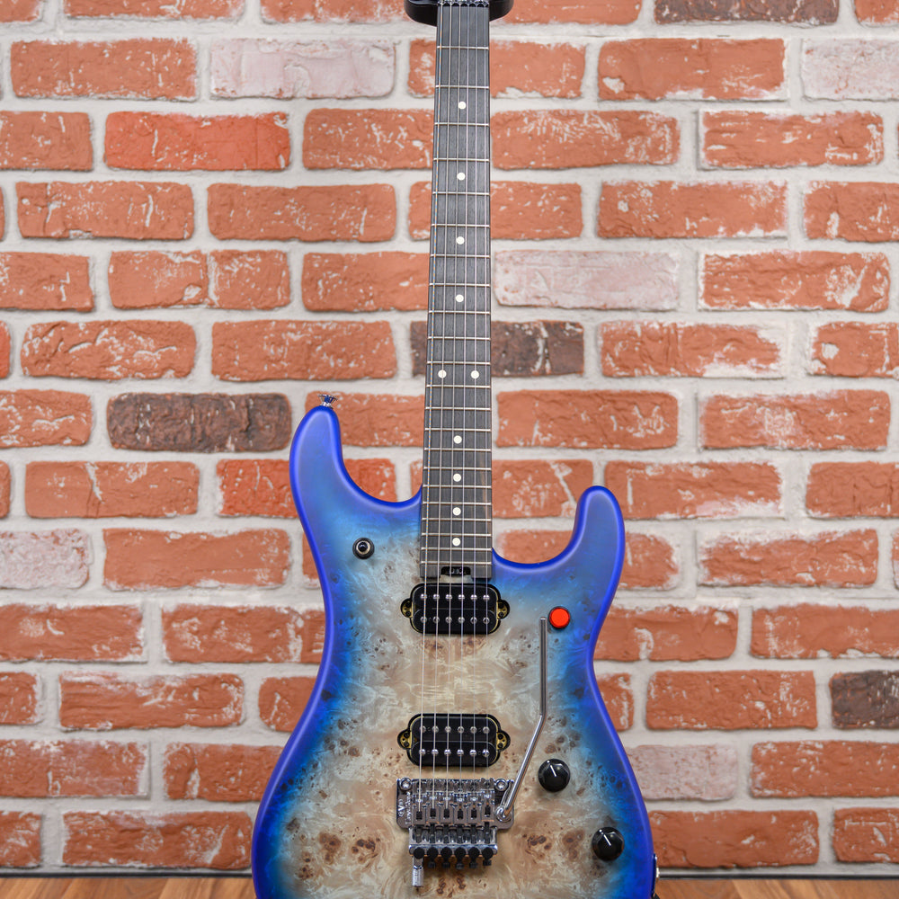 
                      
                        EVH 5150 Deluxe Poplar Burl Aqua Burst 2023 w/Gigbag
                      
                    
