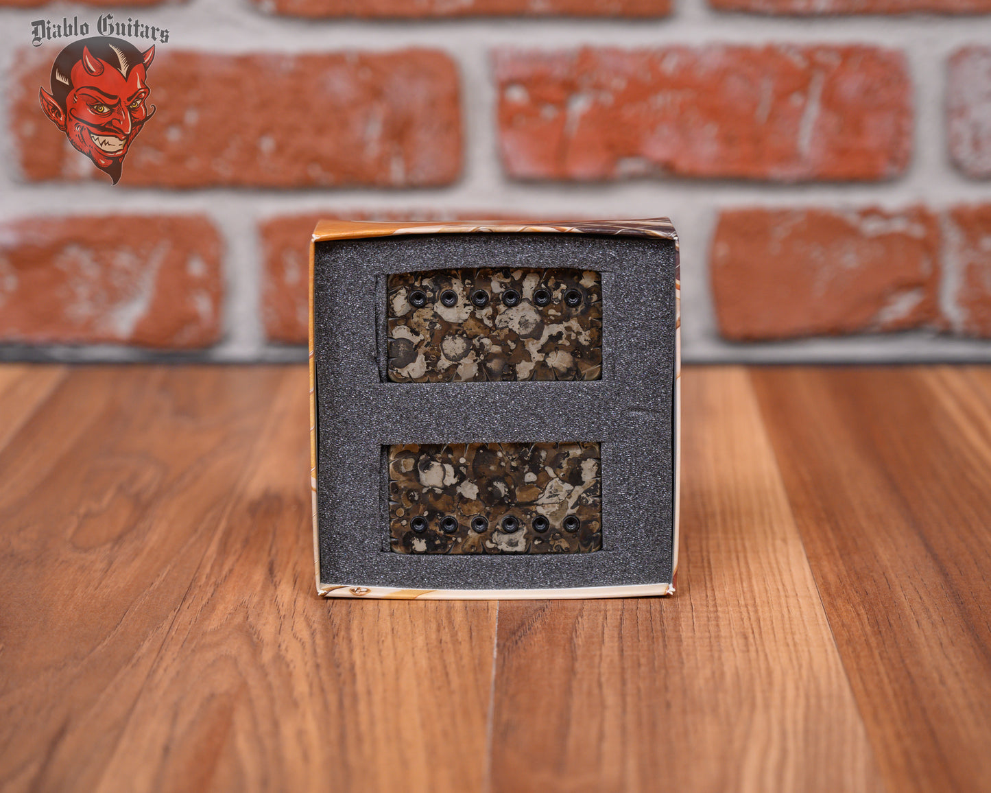 Bare Knuckle Painkiller Set with Battle Worn Camo Covers with Black Bolts 50mm Standard Spacing