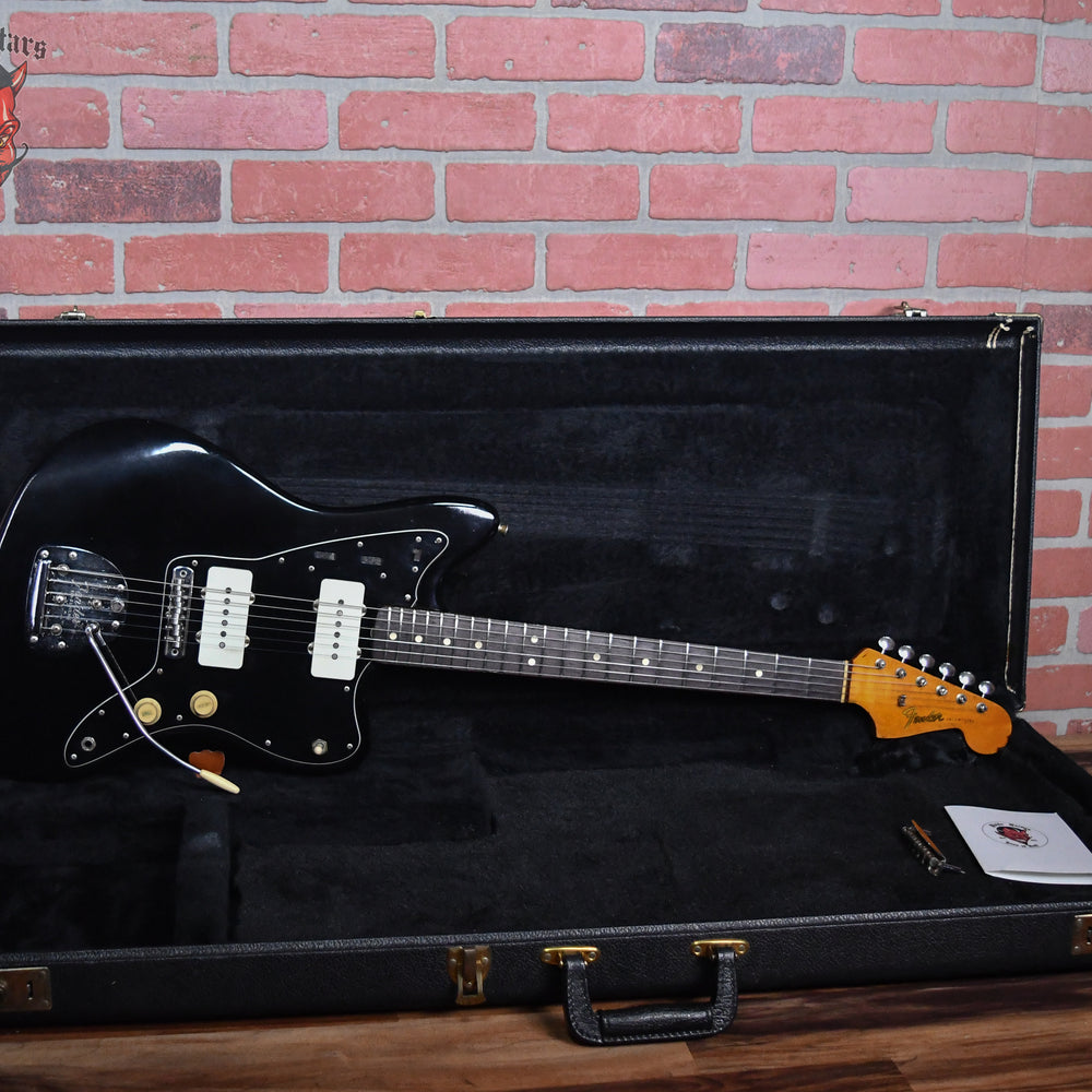 Fender Vintage Jazzmaster 1965 Black w/Hardshell Case (Refin)