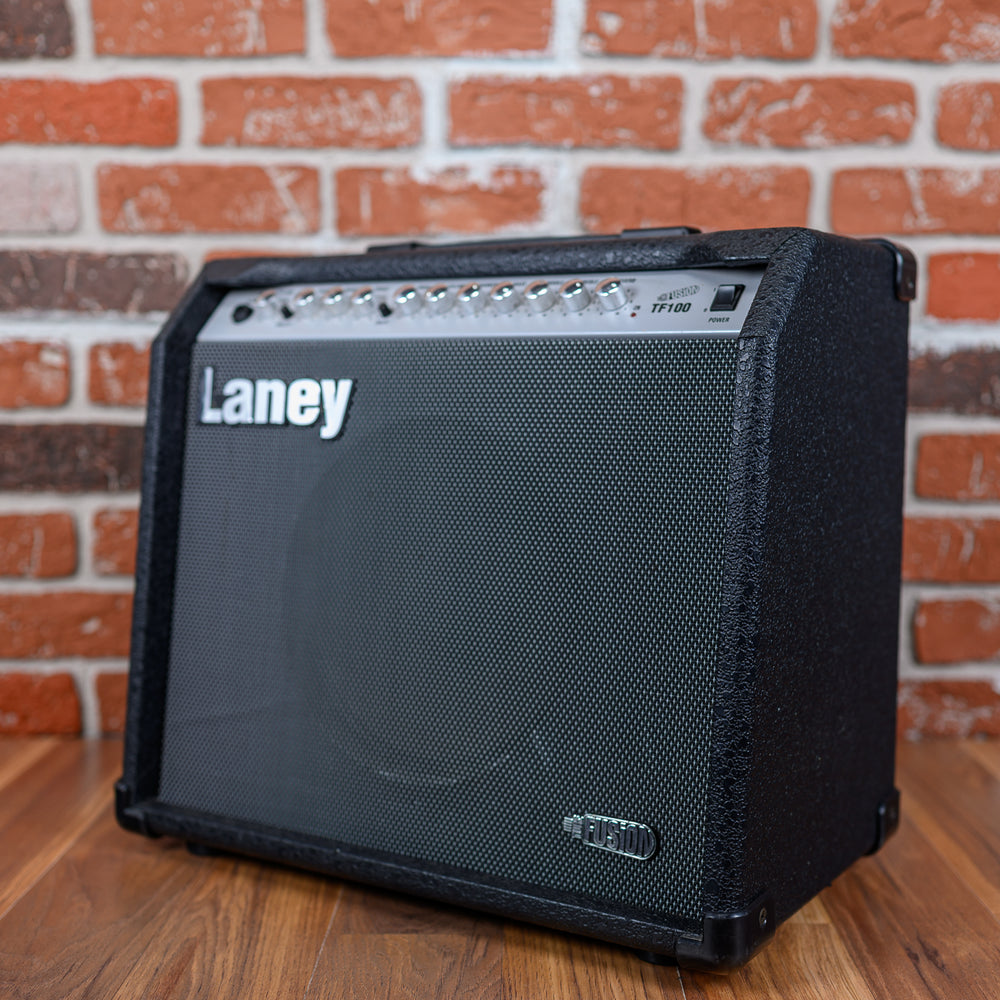 
                      
                        Laney TF 100 Tube Fusion 50W 1x10 Guitar Amp Combo Black
                      
                    
