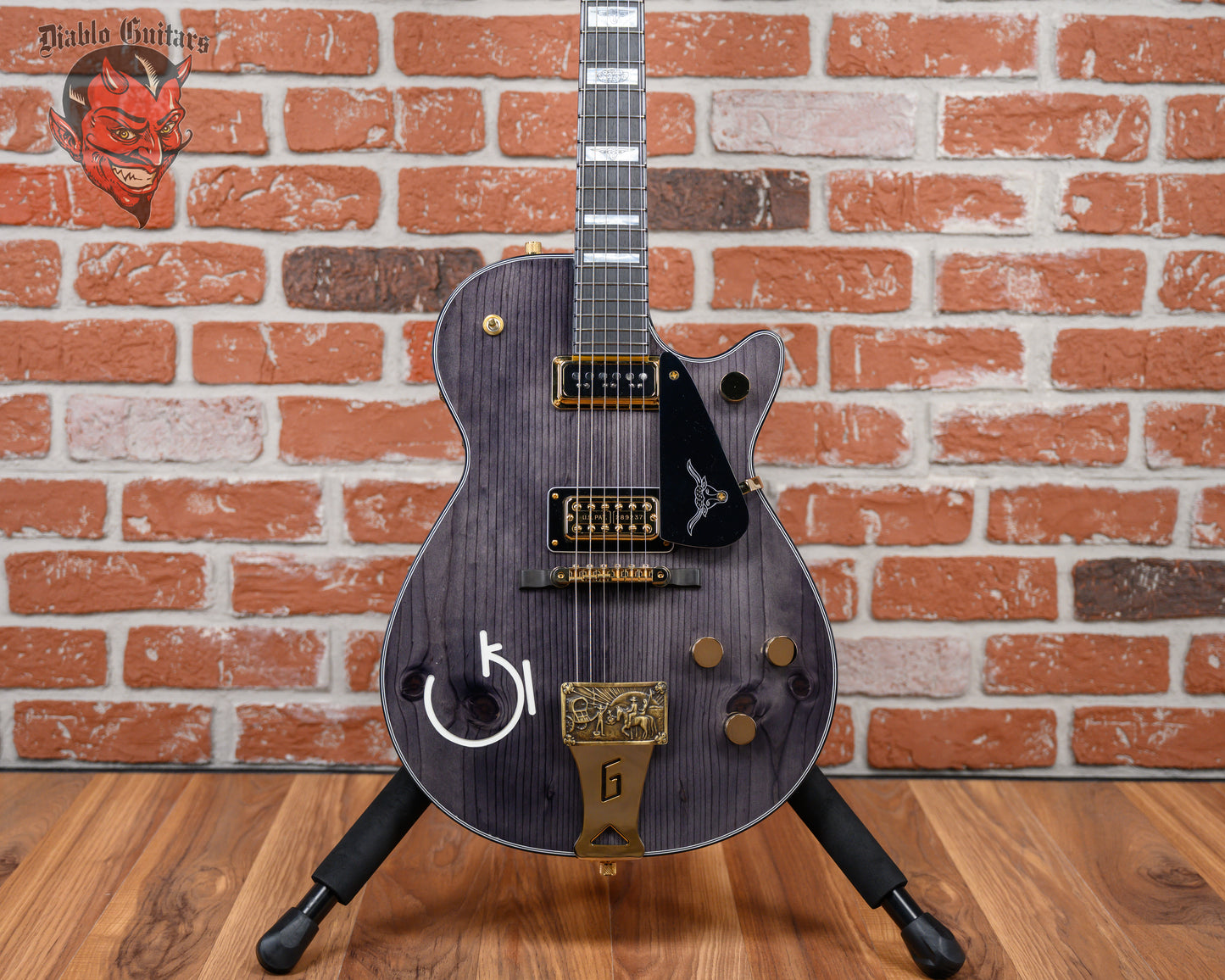 Gretsch USA Custom Shop G6130-54 Tuxedo Roundup NOS Masterbuilt By Chad Henrichsen Black Tuxedo 2024 w/OHSC