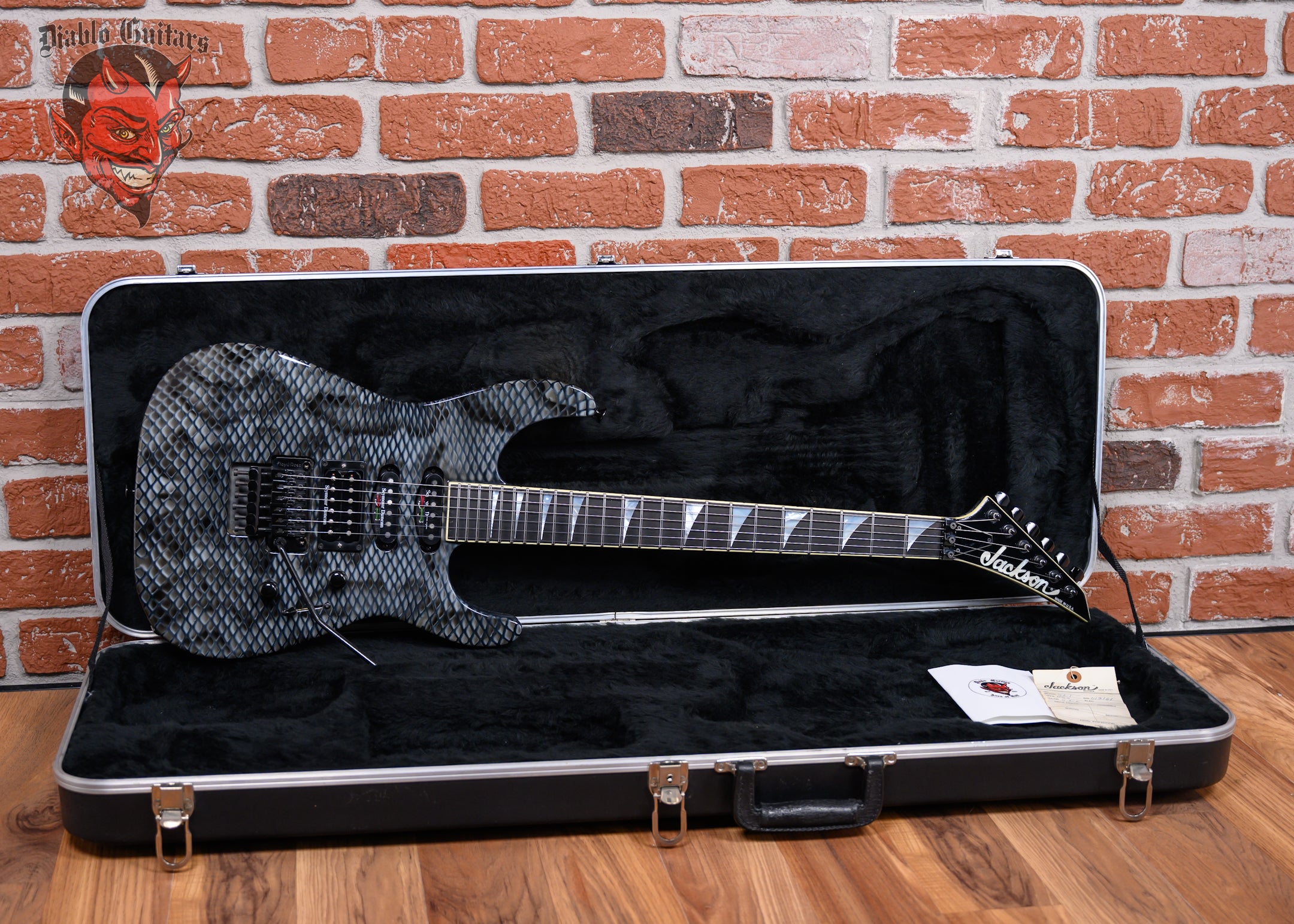 Jackson USA SL1 Soloist Snakeskin 2003 w/OHSC – Diablo Guitars
