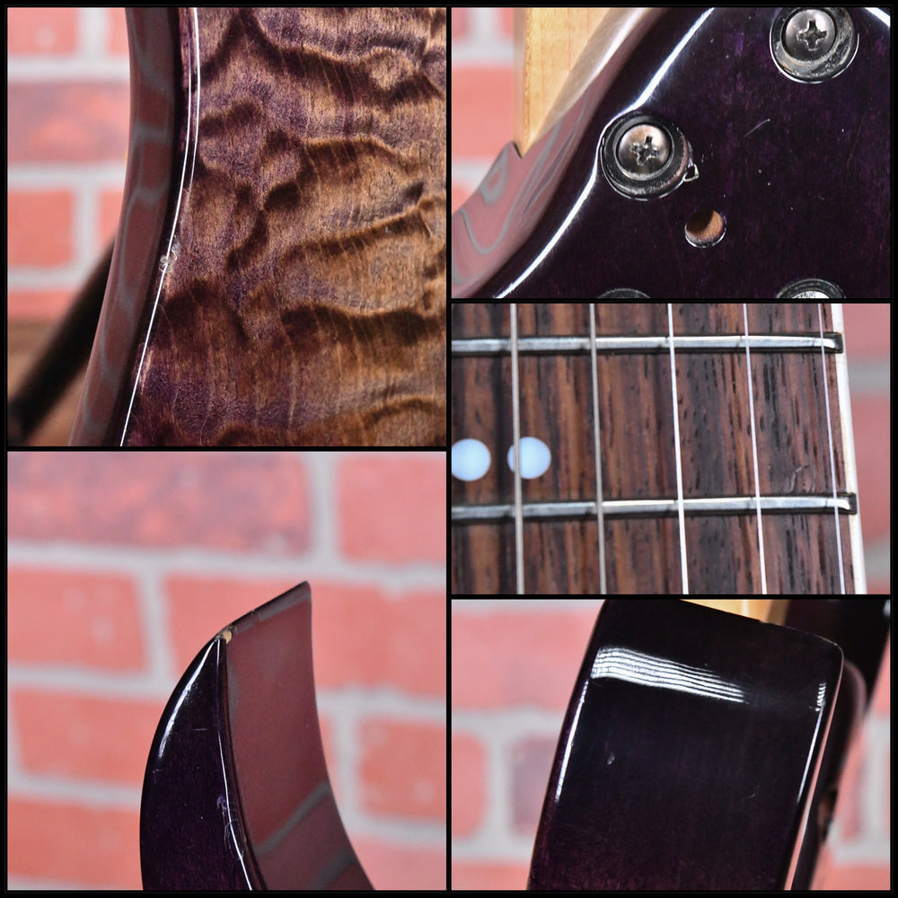 
                      
                        Ibanez USRG30-TB USA Custom RG Figured AA Maple Top Transparent Black 1996 w/Hardshell Case
                      
                    