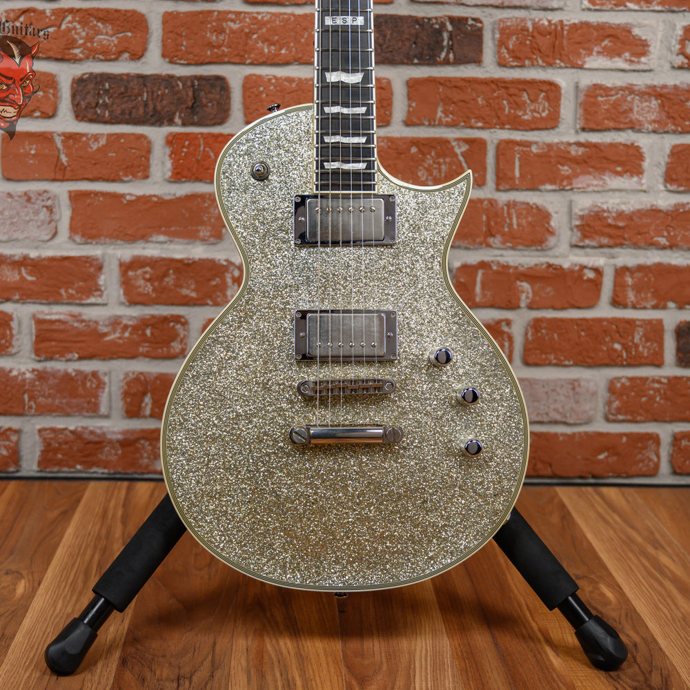 ESP Standard Eclipse-II Silver Sparkle 2013 w/OHSC