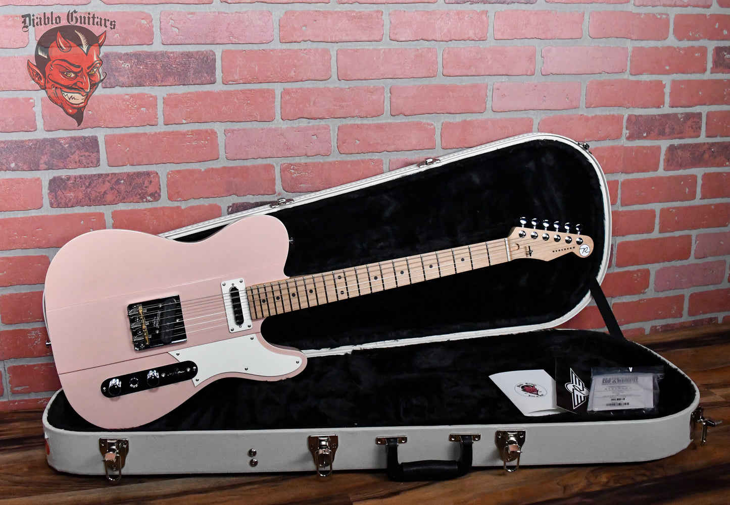 Reverend Greg Koch Signature Gristlemaster Built for Namm Orchid Pink 2024 w/OHSC