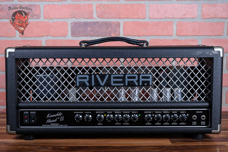 
                      
                        Rivera Knucklehead II 120-Watt Guitar Head
                      
                    