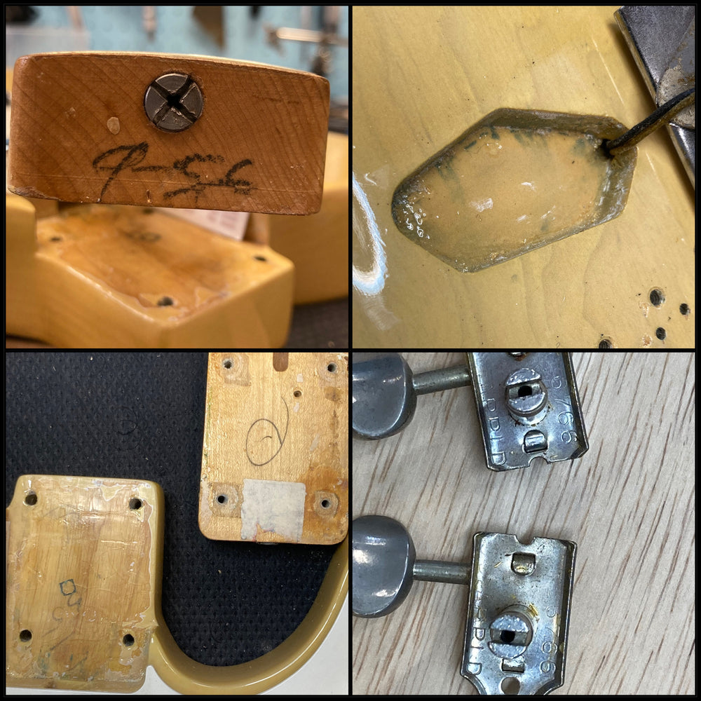 
                      
                        Fender Telecaster Blonde 1955/1956 w/Hardshell Case (Refin)
                      
                    