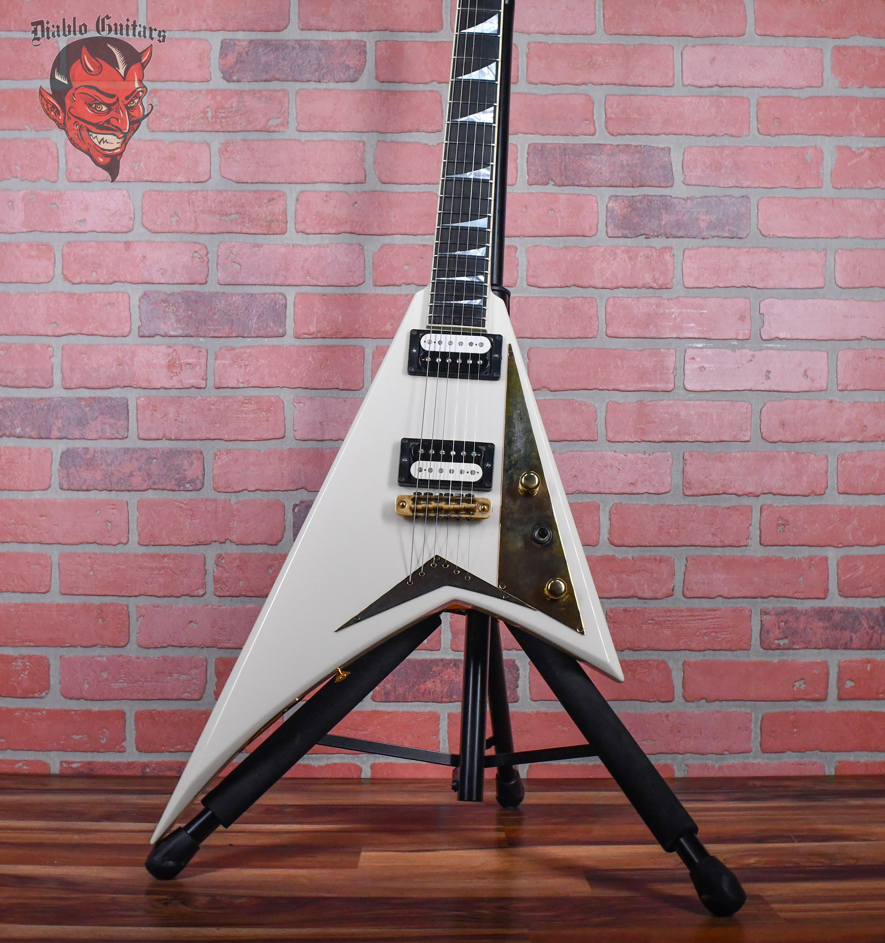 Jackson JCF01 Randy Rhoads Namm Commemorative Custom Shop 2002 Ivory w/Hardshell Case