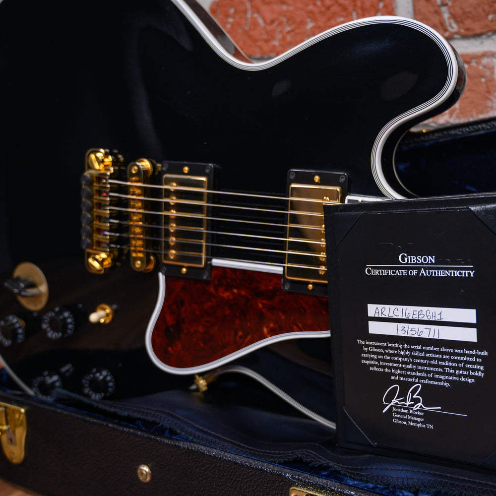 
                      
                        Gibson ES-355 BB King Lucille Ebony 2016 w/OHSC
                      
                    