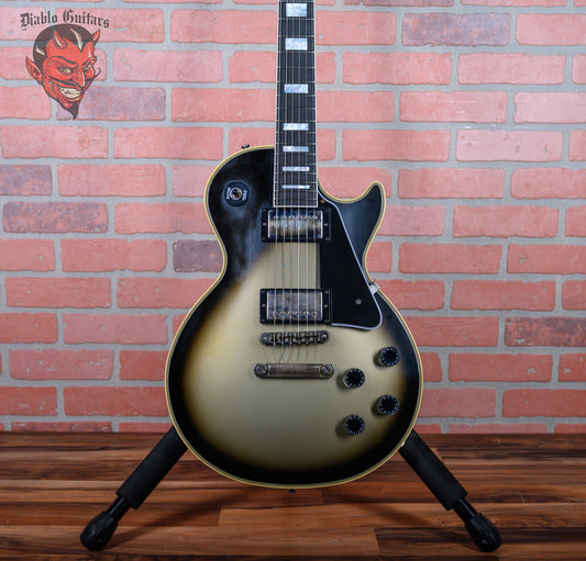 Gibson Custom Shop Les Paul Custom Made to Measure Music Zoo Exclusive VOS Antique Silverburst 2024 w/OHSC