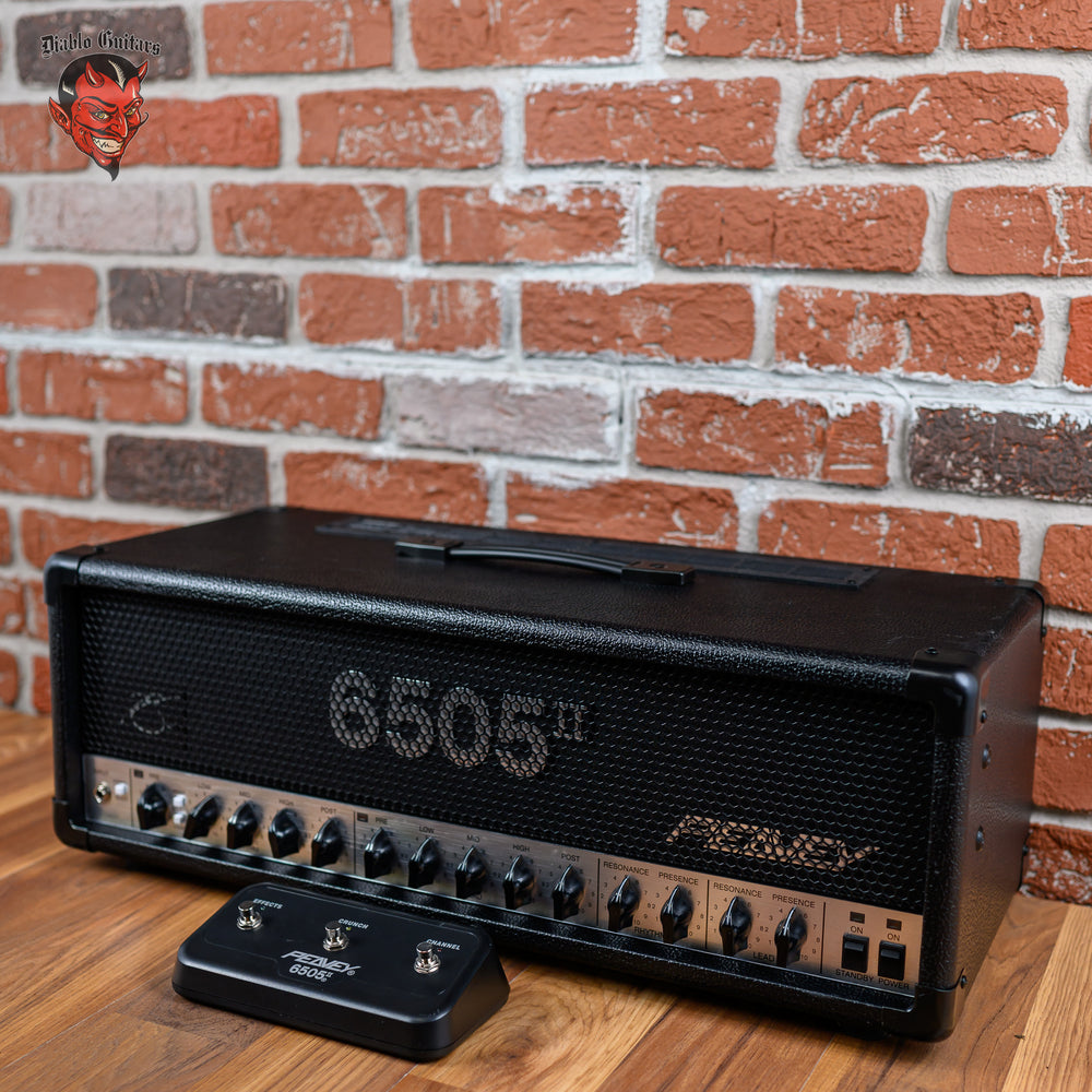 Peavey 6505 II 2-Channel 120-Watt Guitar Amp Head Black