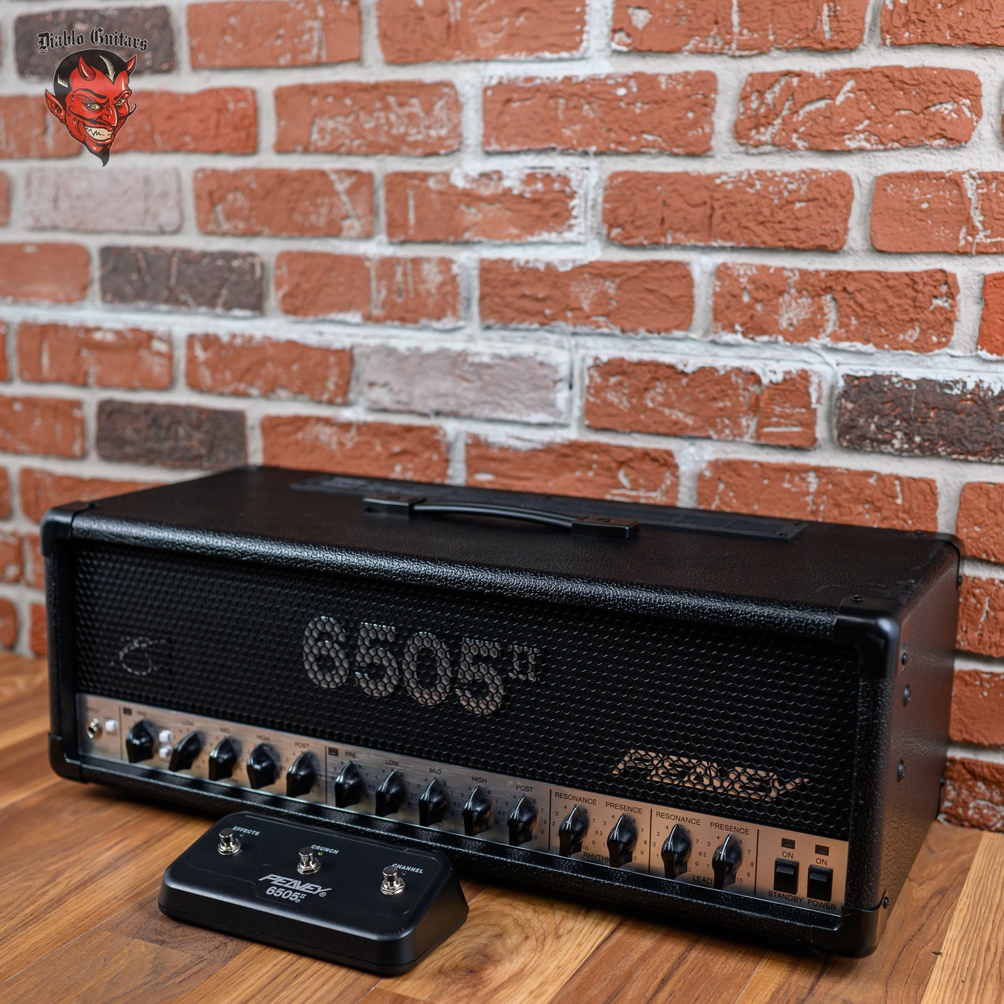 Peavey 6505 II 2-Channel 120-Watt Guitar Amp Head Black