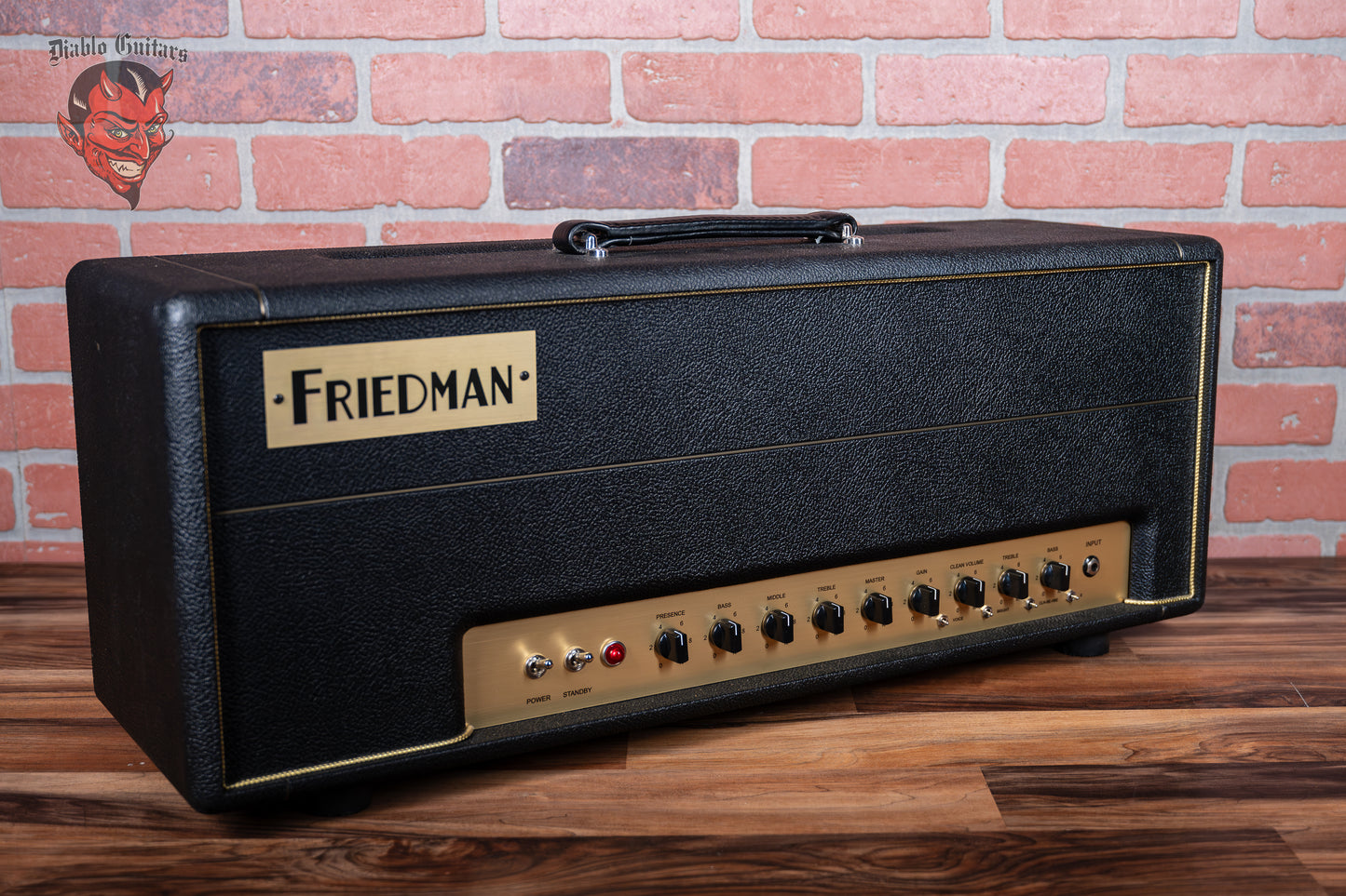 Friedman BE-100 Brown Eye 2-Channel 100-Watt Amp Head 2012 Black