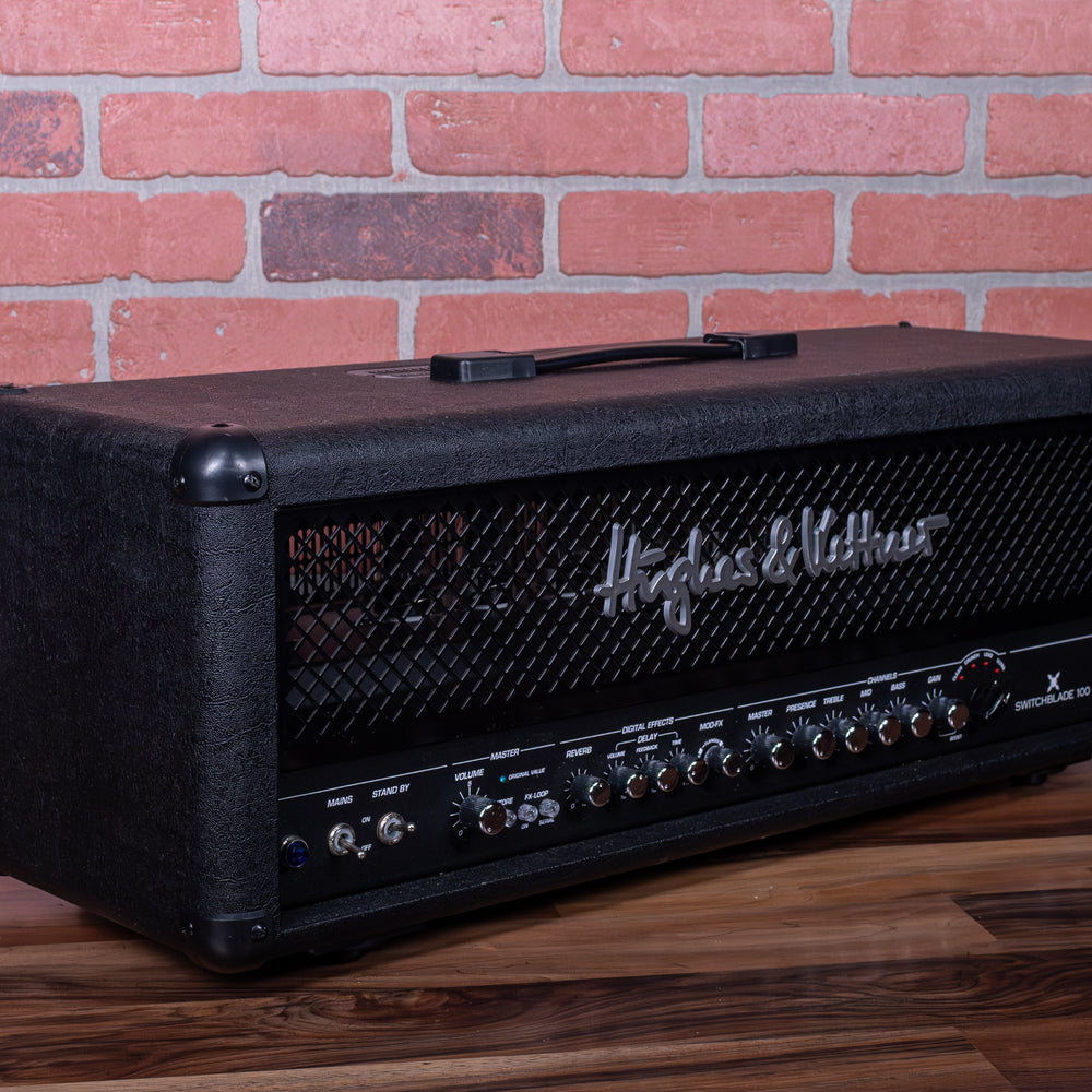 
                      
                        Hughes & Kettner H&K Switchblade 100 TSC 4-Channel 100-Watt Programmable Head
                      
                    