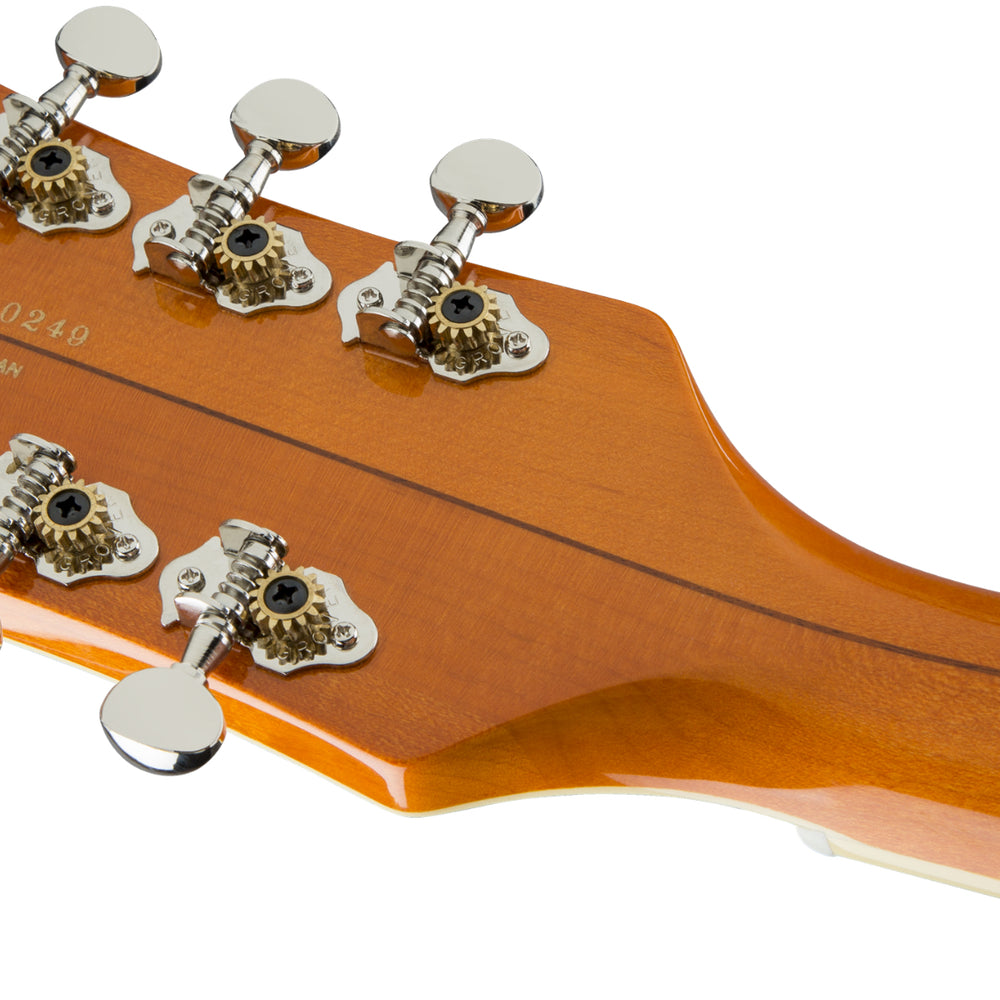 
                      
                        Gretsch G6120T-59 Vintage Select '59 Chet Atkins Hollow Body with Bigsby Vintage Orange Stain 2025 w/OHSC
                      
                    