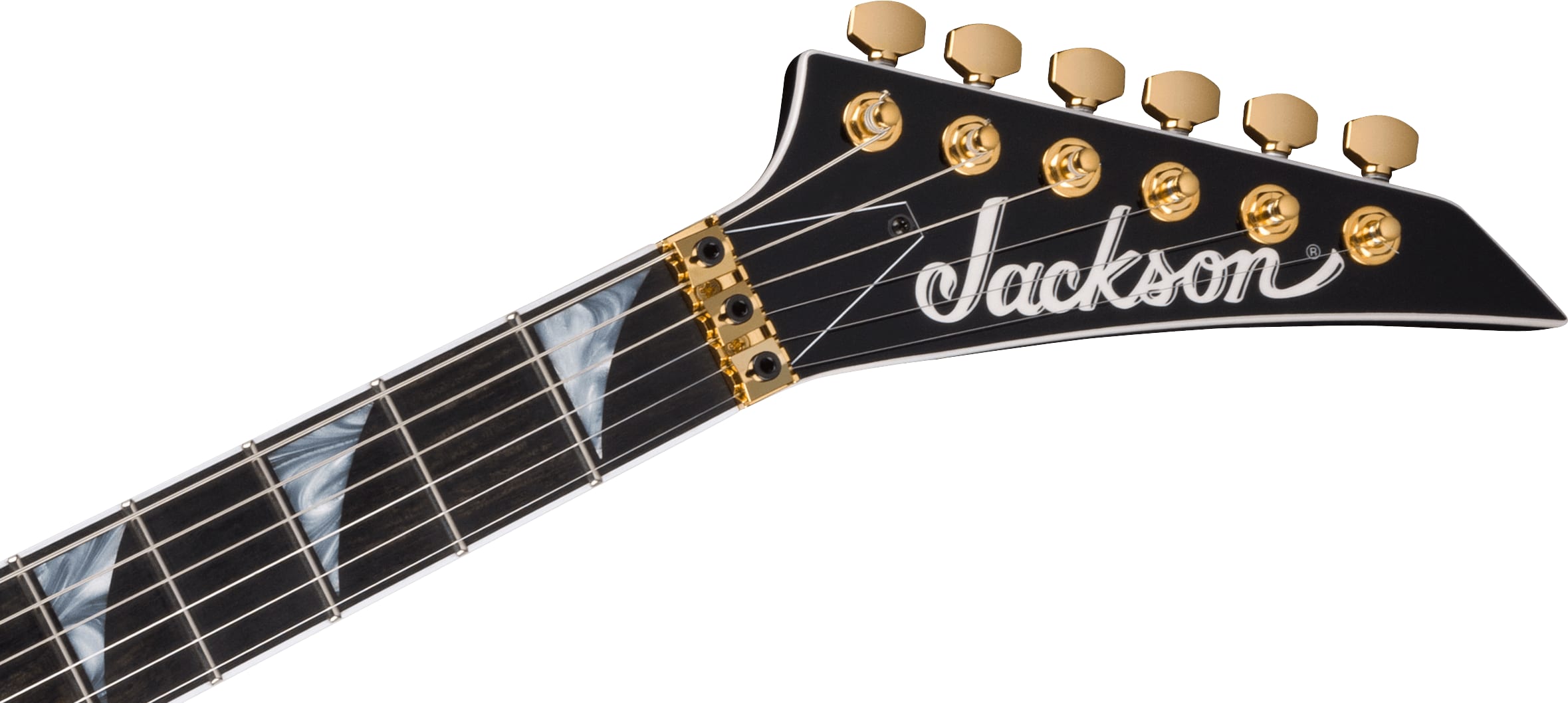 Jackson MJ Series Rhoads RR24MG Black with Yellow Pinstripes 2024 w/OSSC (B-stock)