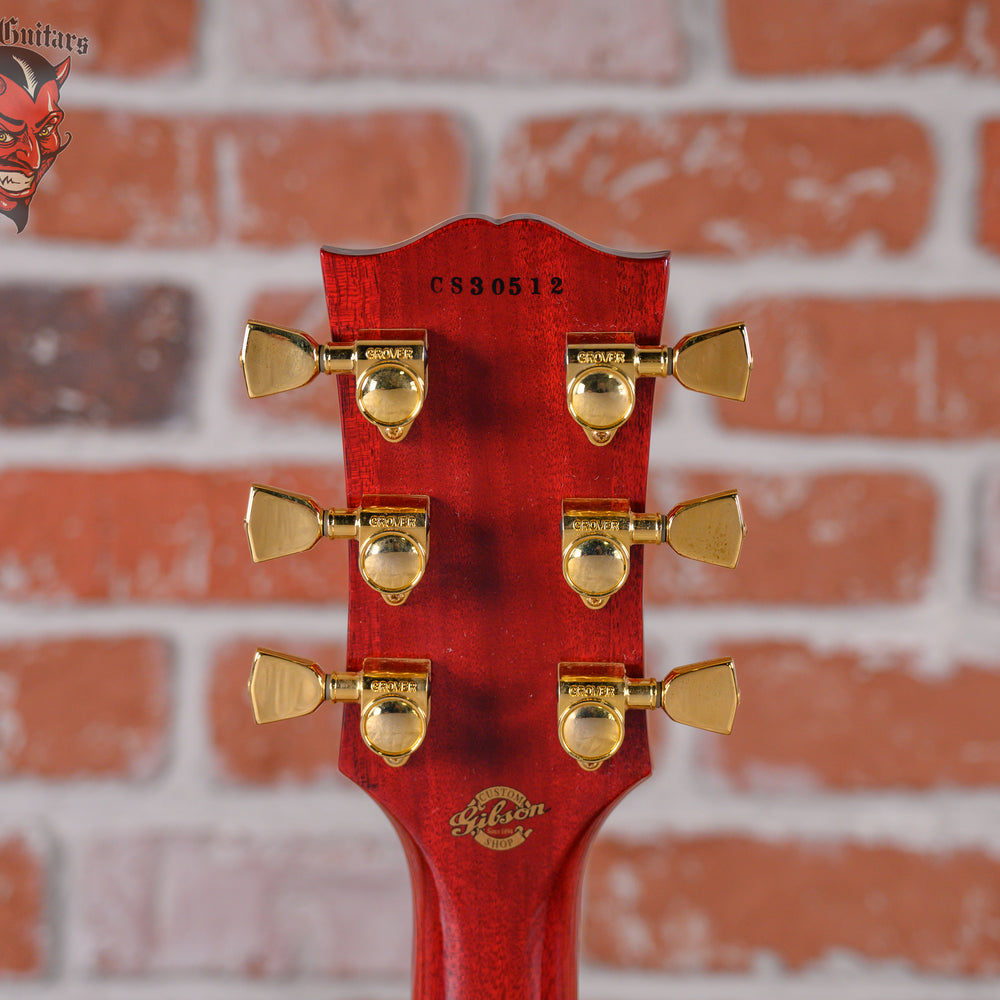 
                      
                        Gibson Custom Art & Historic Les Paul Custom 24 Fret AAA Flame Maple Top Heritage Cherry Sunburst 2003 w/OHSC
                      
                    