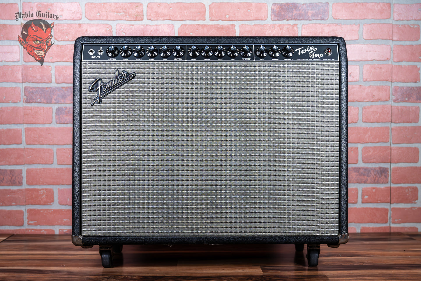 Fender '94 Evil Twin '65 Twin Amp Reissue w/Reverb 100-Watt 2x12" Guitar Combo 1997