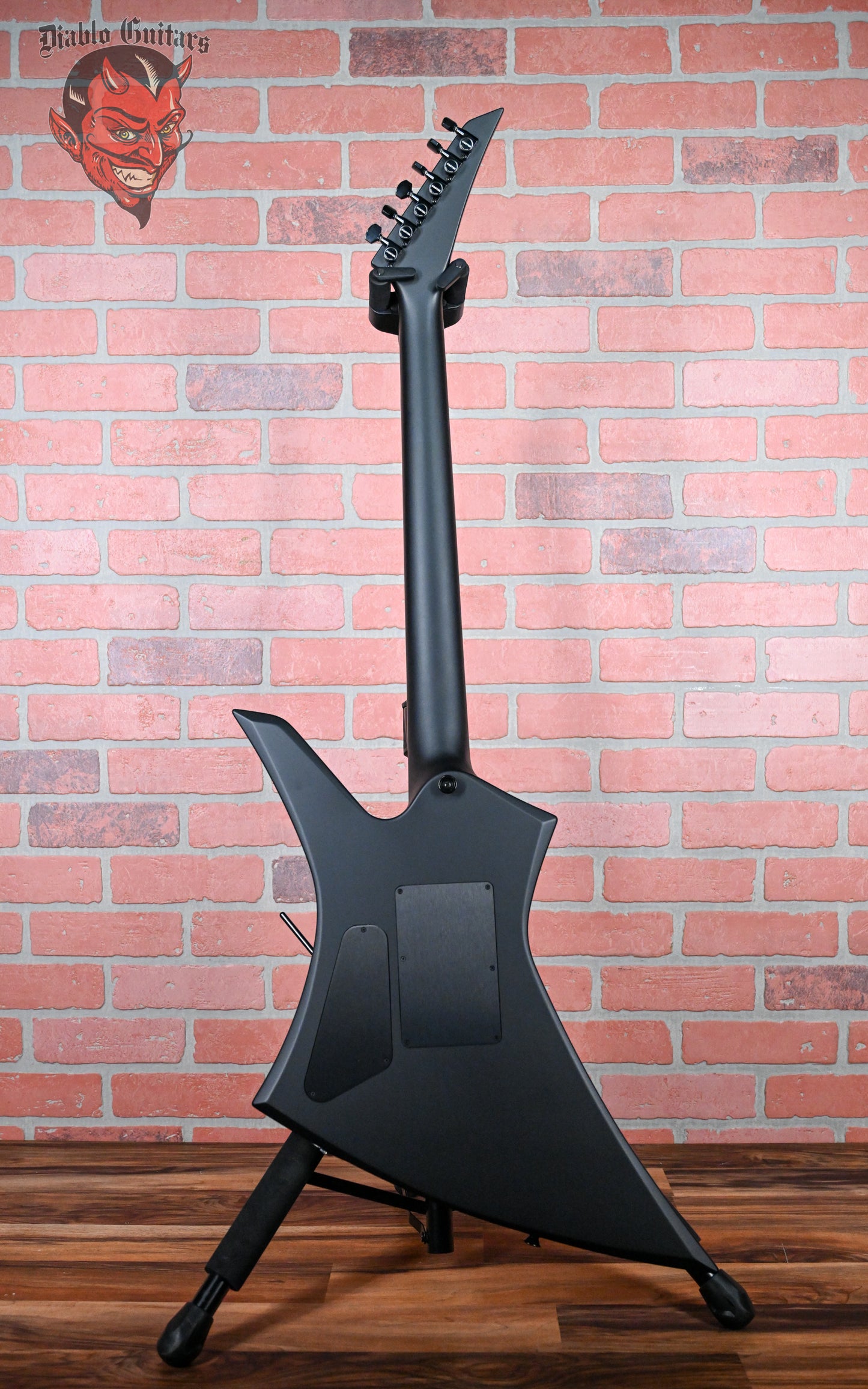 Jackson USA Custom Shop Kelly  KE2 Flame Maple Top Matte Satin Trans Black Burst W/Matching Reverse Headstock 2024 w/OHSC