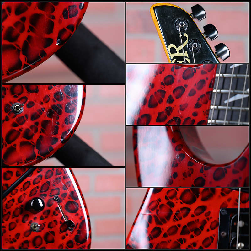 Hamer Chaparral Elite Red & Black Dragon Skin 1989 w/OHSC