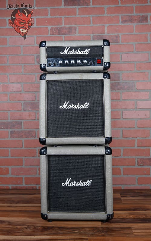 Marshall Vintage 1987 25/50 Silver Jubilee Micro Stack RARE