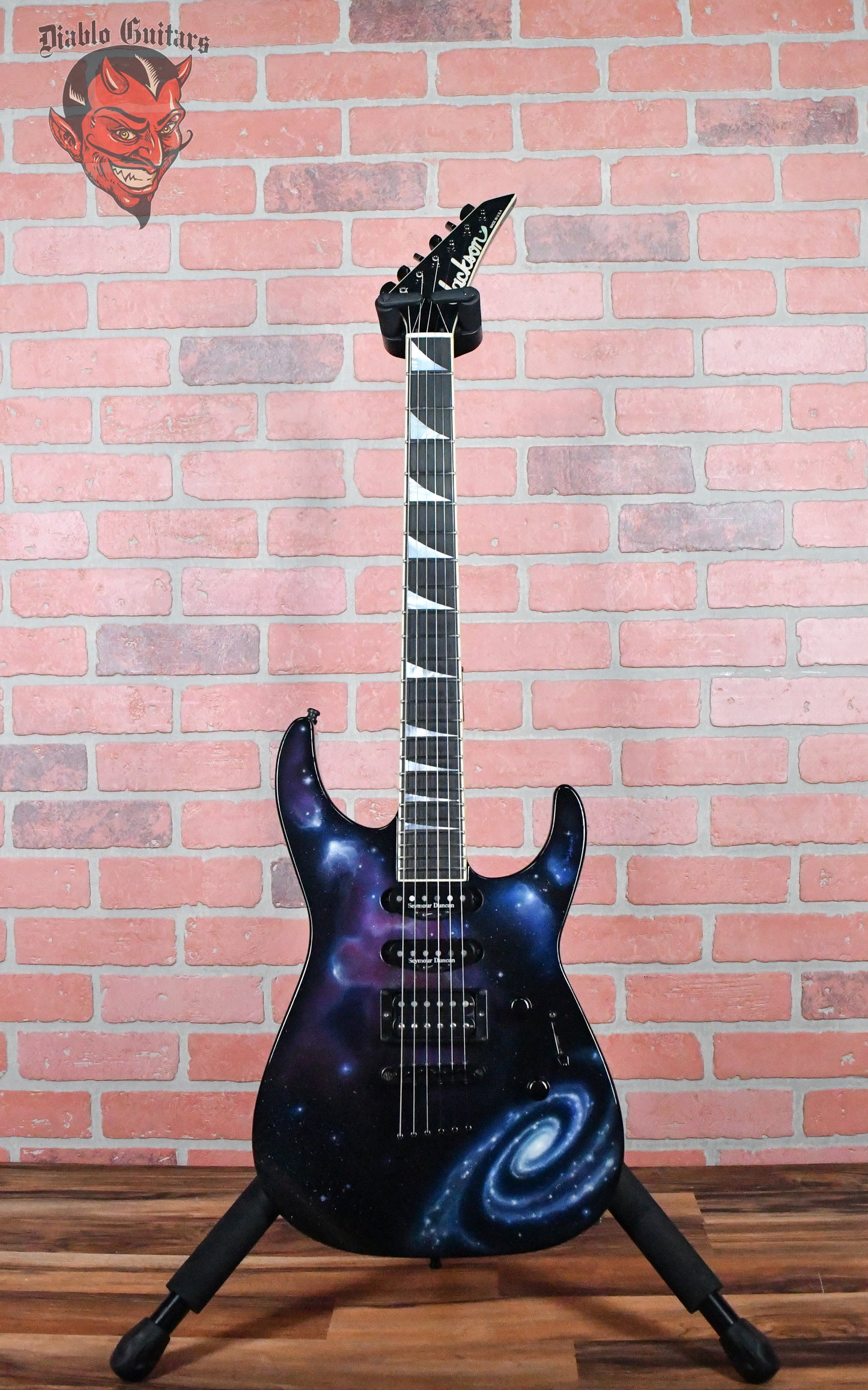 Jackson USA SL1T Soloist Nebula Graphic By Dan Lawrence 2004 w/OHSC