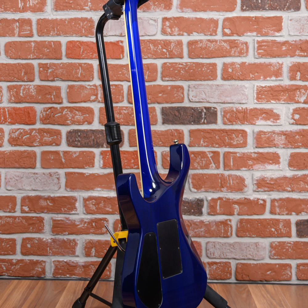 
                      
                        Jackson USA Select Series SL2H Soloist Flamed Maple Top Transparent Blue 2008 w/Hard Shell Case
                      
                    