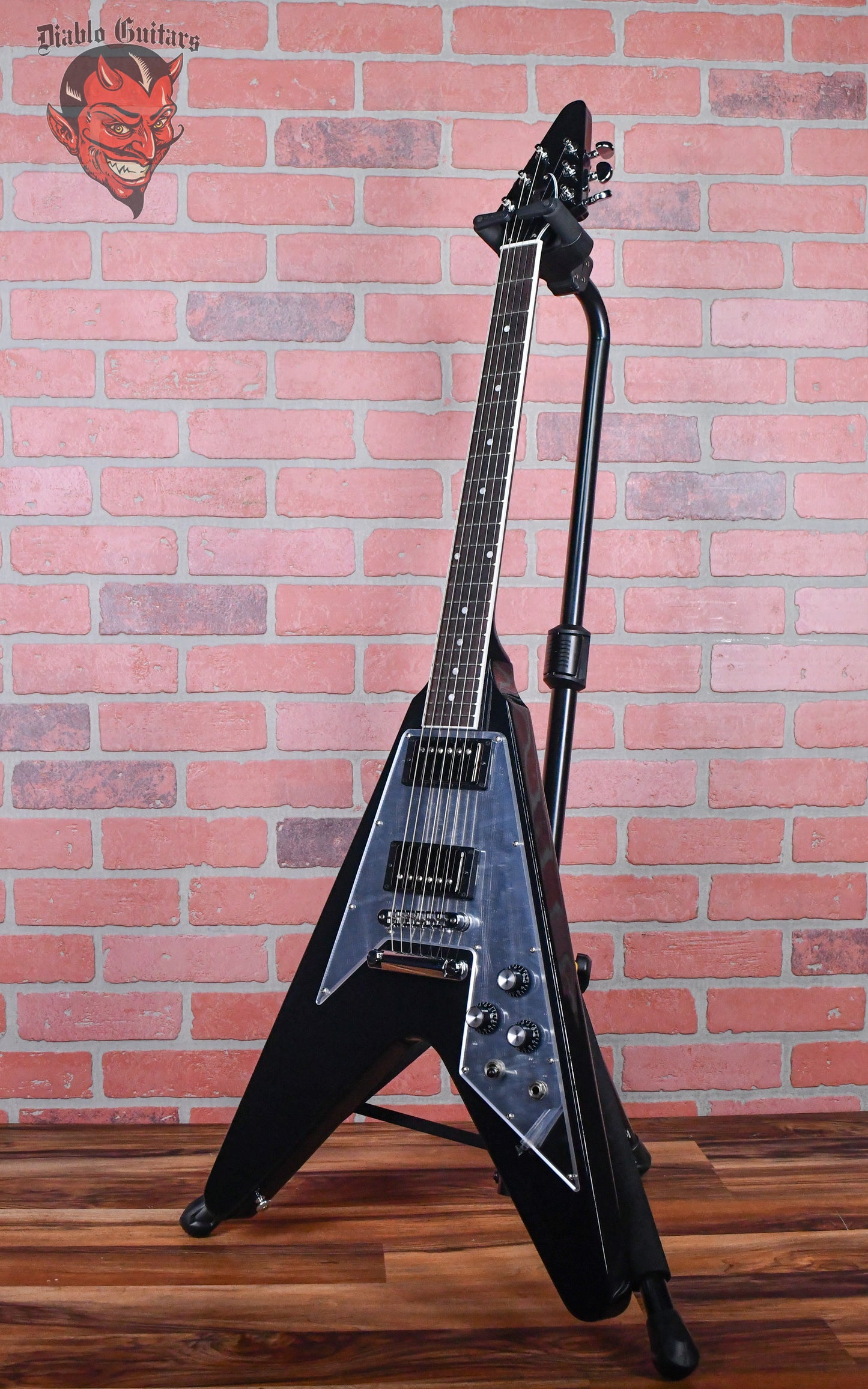 Gibson ‘70s Flying V Limited Edition Mirror Ebony 2021 w/OHSC