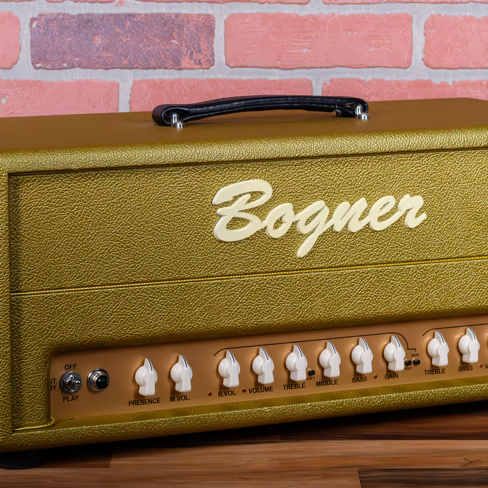 Bogner Shiva 20th Anniversary 6L6 60-Watt Head Gold Tolex