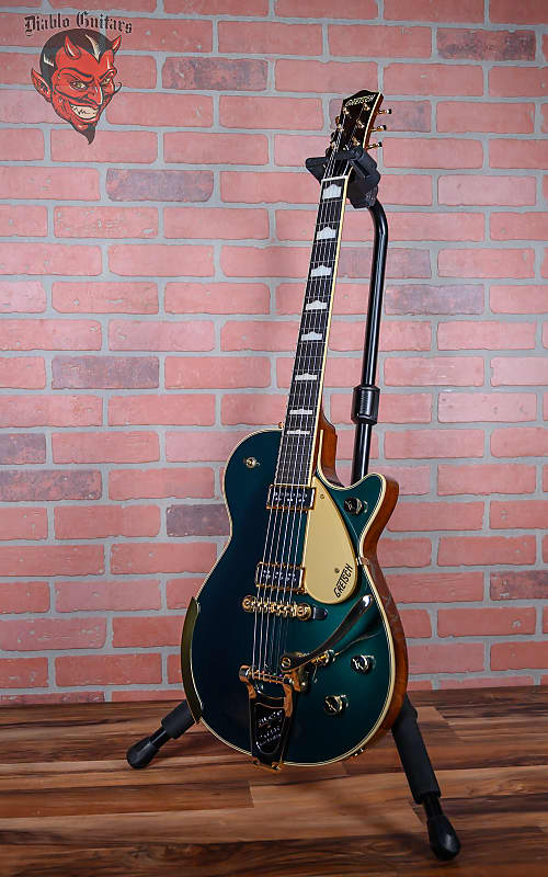 
                      
                        Gretsch G6128T-57 Vintage Select '57 Duo Jet with Bigsby Cadillac Green 2022 w/OHSC
                      
                    