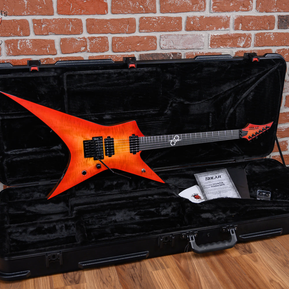Solar European Masters Series XF6FRSB Flame Solar Sunburst 2022 w/OHSC