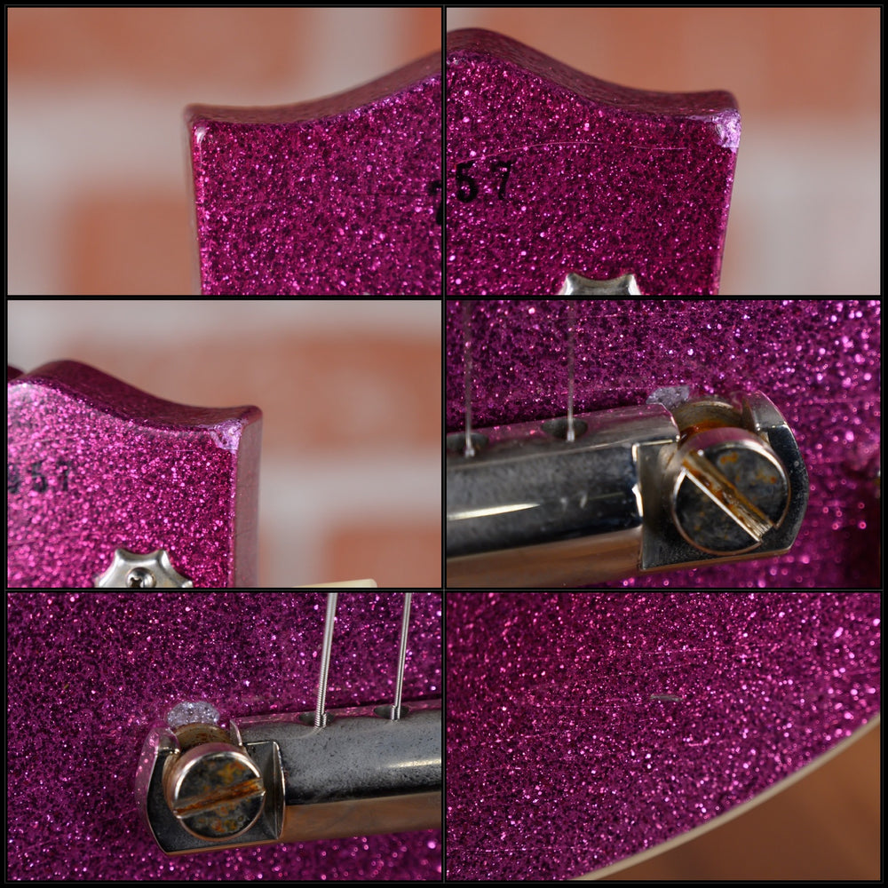 
                      
                        Gibson Custom Shop Dealer Select ‘57 Les Paul Murphy Lab Pink Sparkle Ultra Light Aging 2024 w/OHSC
                      
                    