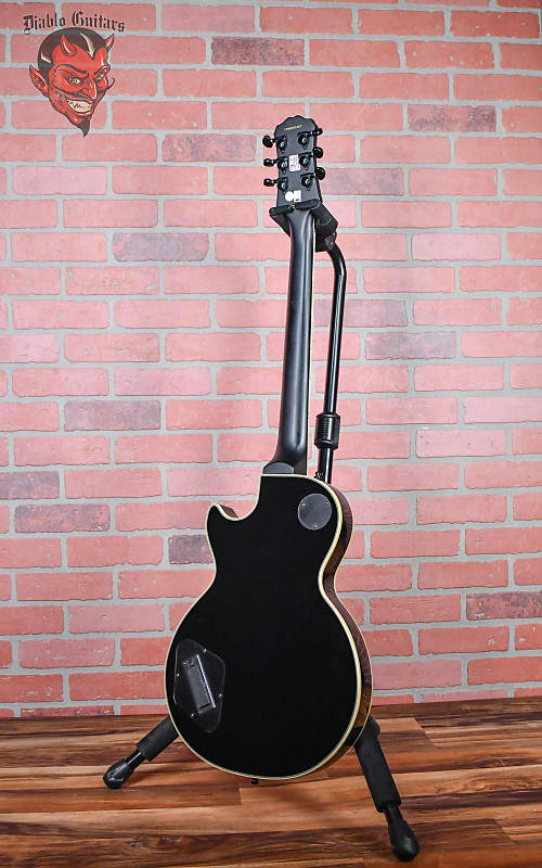 Epiphone Les Paul Custom Prophecy Midnight Ebony 2013 w/Hardshell Case