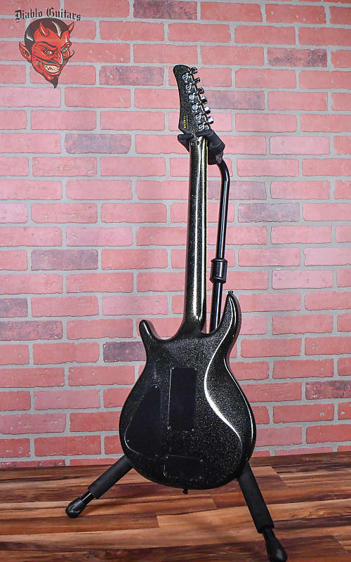 Hamer Usa Steve Stevens Signature Ss2 Custom Order Black Sparkle 1987 