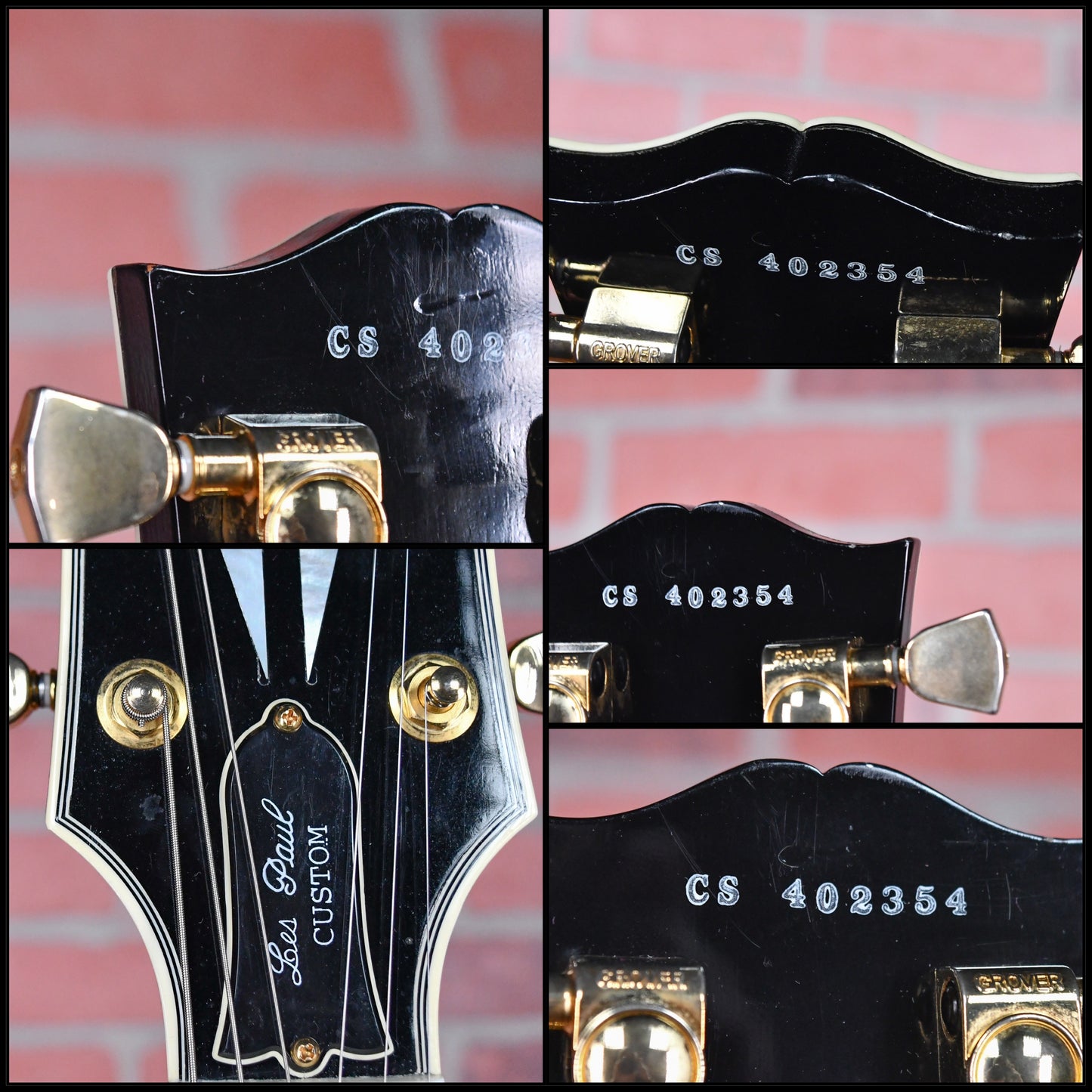 Gibson Custom Shop Les Paul Custom Ebony 2014 w/OHSC