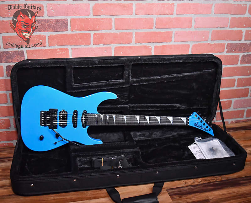 Jackson American Series Soloist SL3 Gloss Riviera Blue 2022 w/ Softshell Case