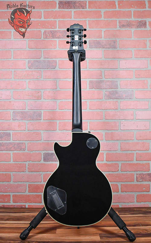 Epiphone Les Paul Custom Prophecy Midnight Ebony 2013 w/Hardshell Case