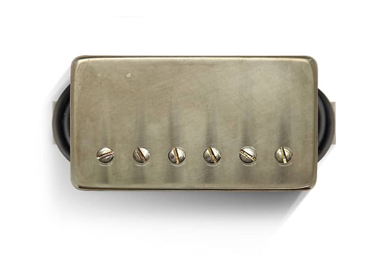 Bare Knuckle Cold Sweat Set - Tremolo Spaced - Aged Raw Nickel Uncovered Neck Aged Nickel Screw