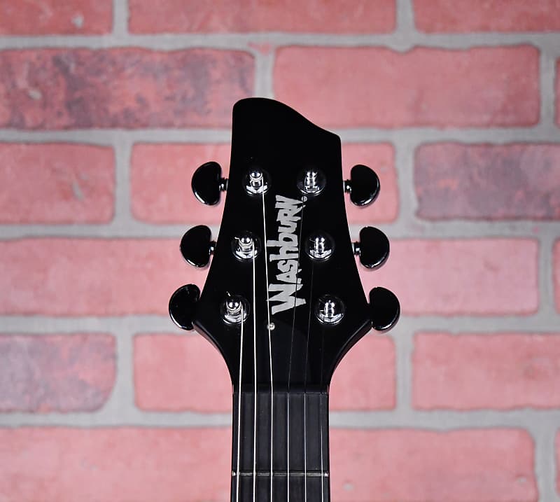 
                      
                        Washburn USA Custom Shop Velvet V 2007 Black Velvet with Studs / Matte Black w/OHSC Black Label Society (Video)
                      
                    