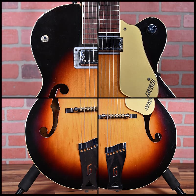 Gretsch 6124 Single Anniversary Model Shaded Golden Sunburst 1960 w/OHSC