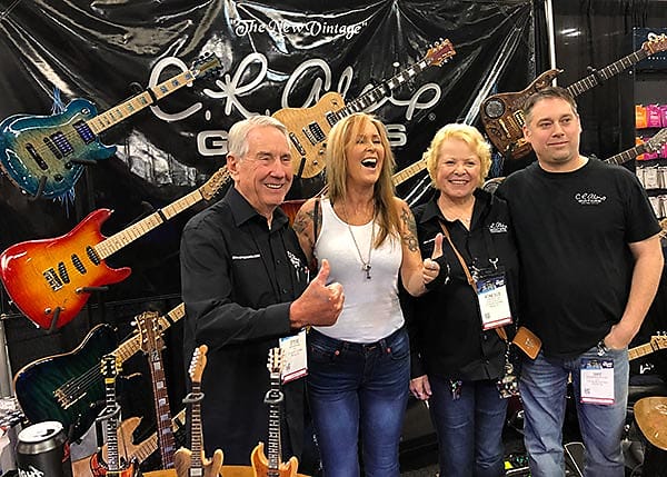 C.R. Alsip USA Custom DC Lita Ford Prototype #001 Oiled Natural 2019 Signed By Lita Ford w/OHSC